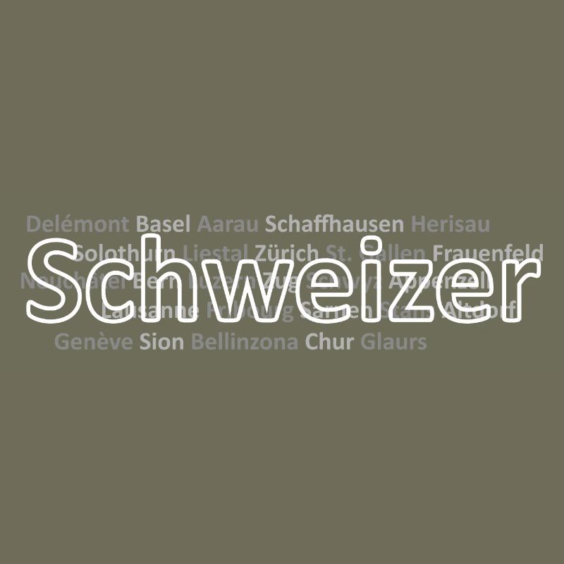 Schweizer Städte Schweizer