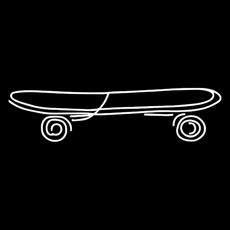 Skateboard Skizze