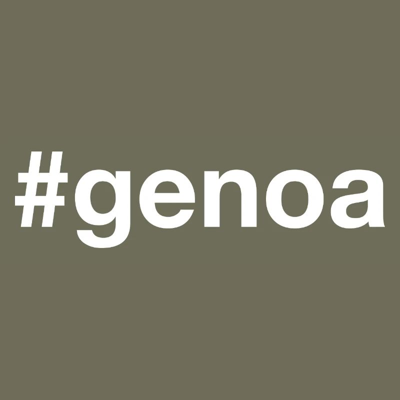 genoa white hashtag