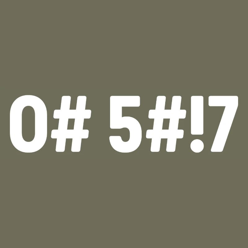 Oh Scheiße, codiert