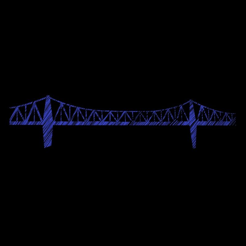 Rendsburger Hochbrücke – Urban Scribble Art Design
