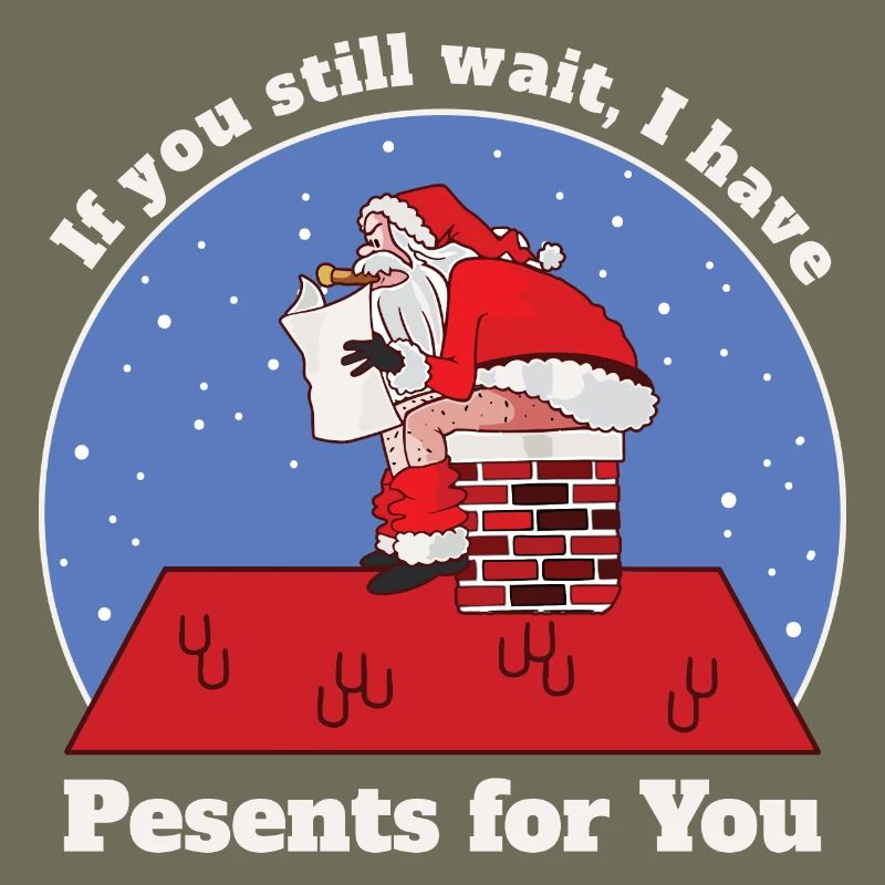 Lustige Weihnachtsmann
