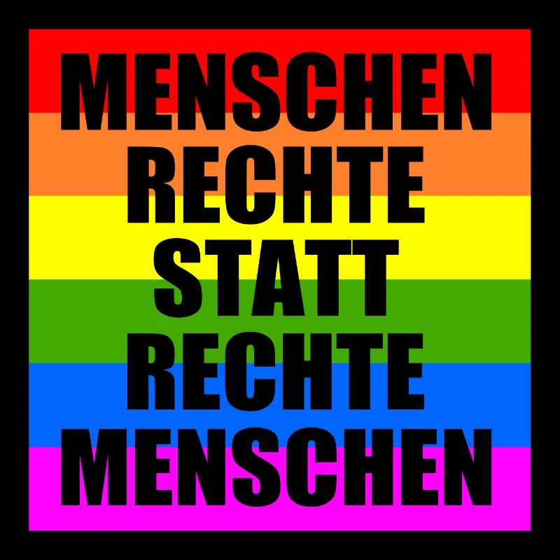 menschenrechte statt rechte menschen