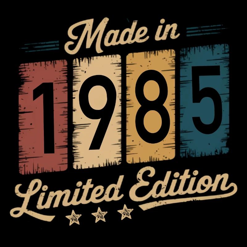 Vintage Made in 1985 Design - 40. Geburtstag