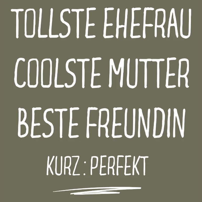 Tollste Ehefrau Coolste Mutter Beste Freundin