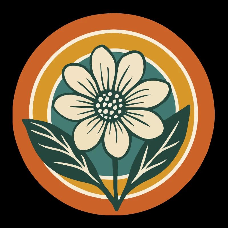 Retro Flower
