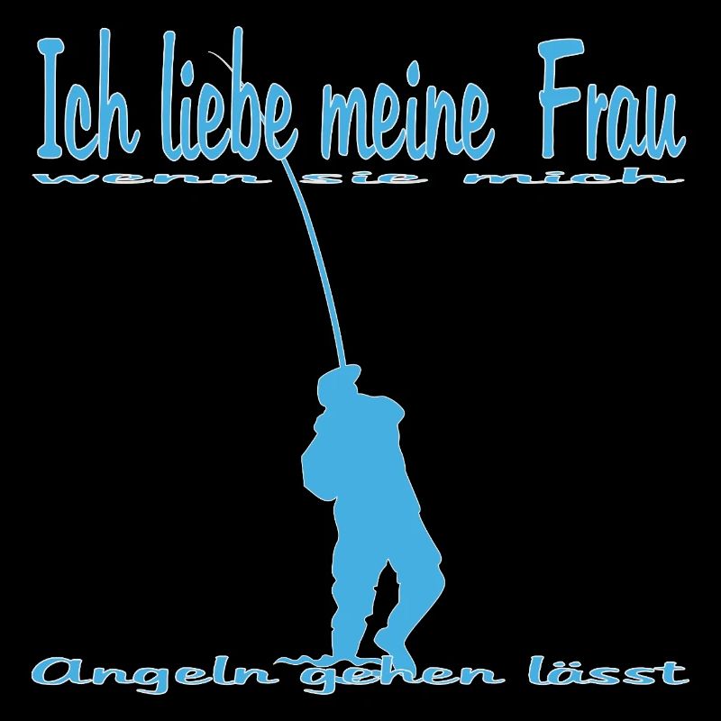 Angler Motif with Saying