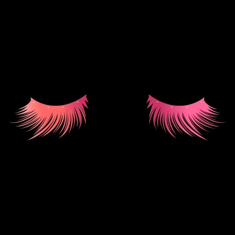 Lange schöne Wimpern - Geschenk