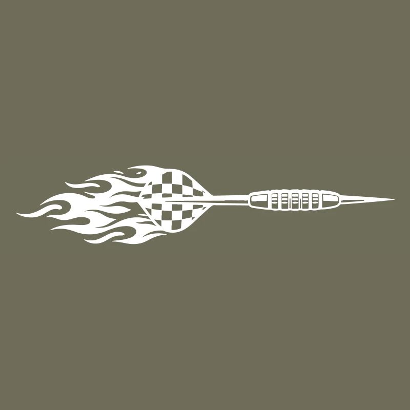Symbole de fléchette Feu