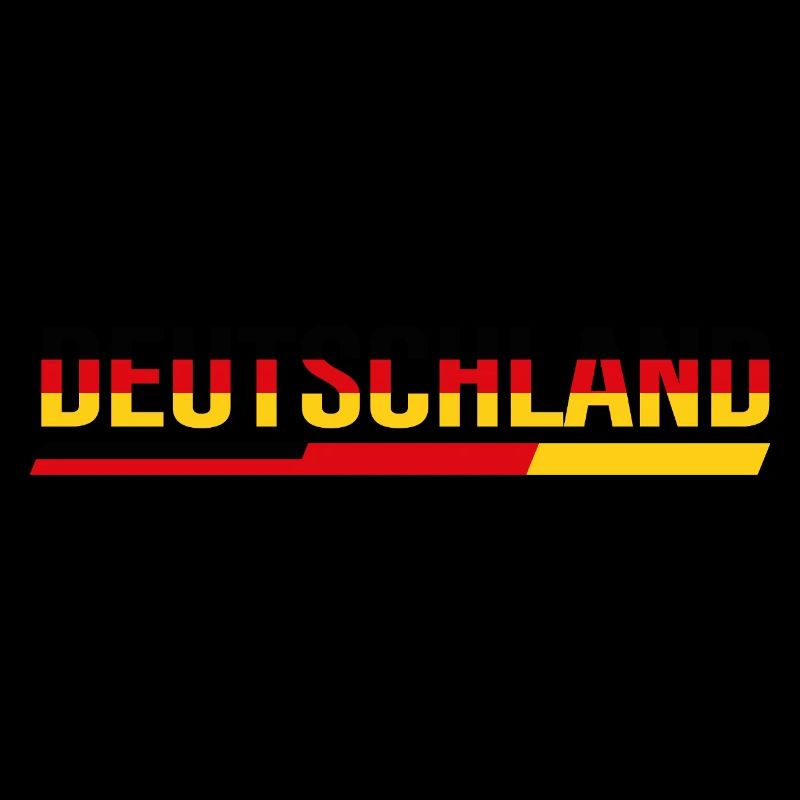GERMANY – Classic flag lettering
