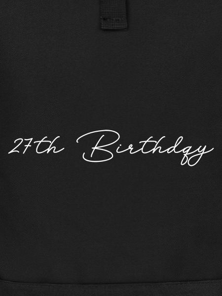 27th birthday