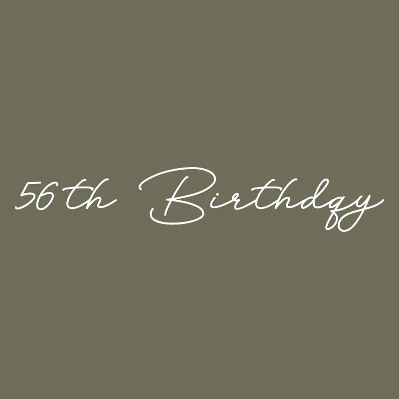 56th Birthday
