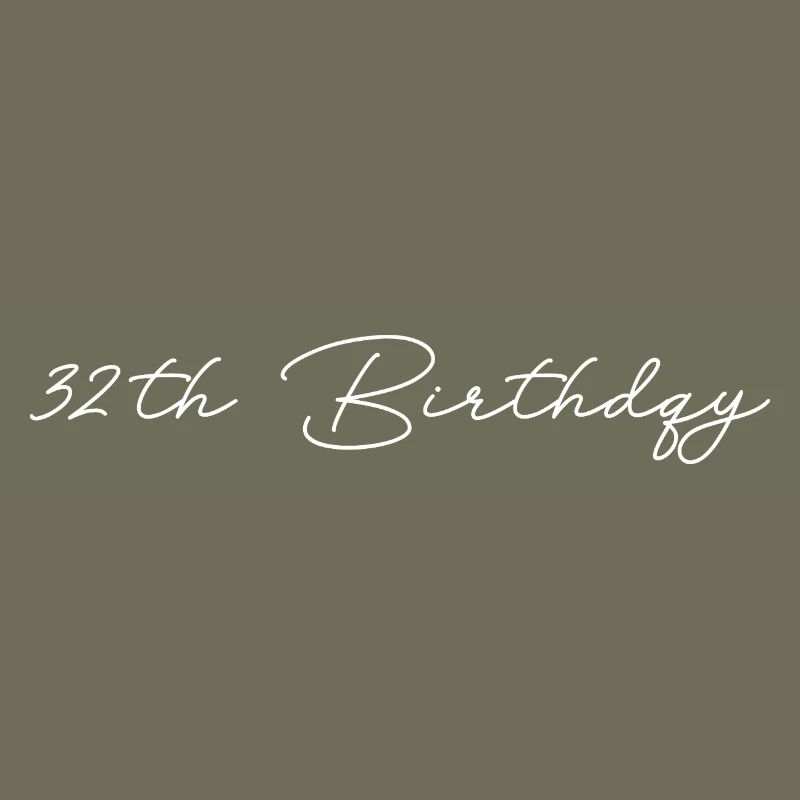 32e anniversaire