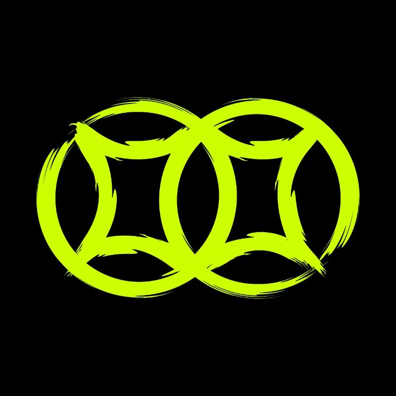 Symbole chinois double chance