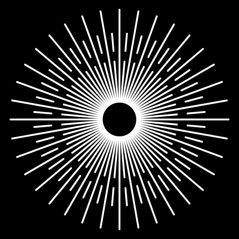 Rayons du soleil