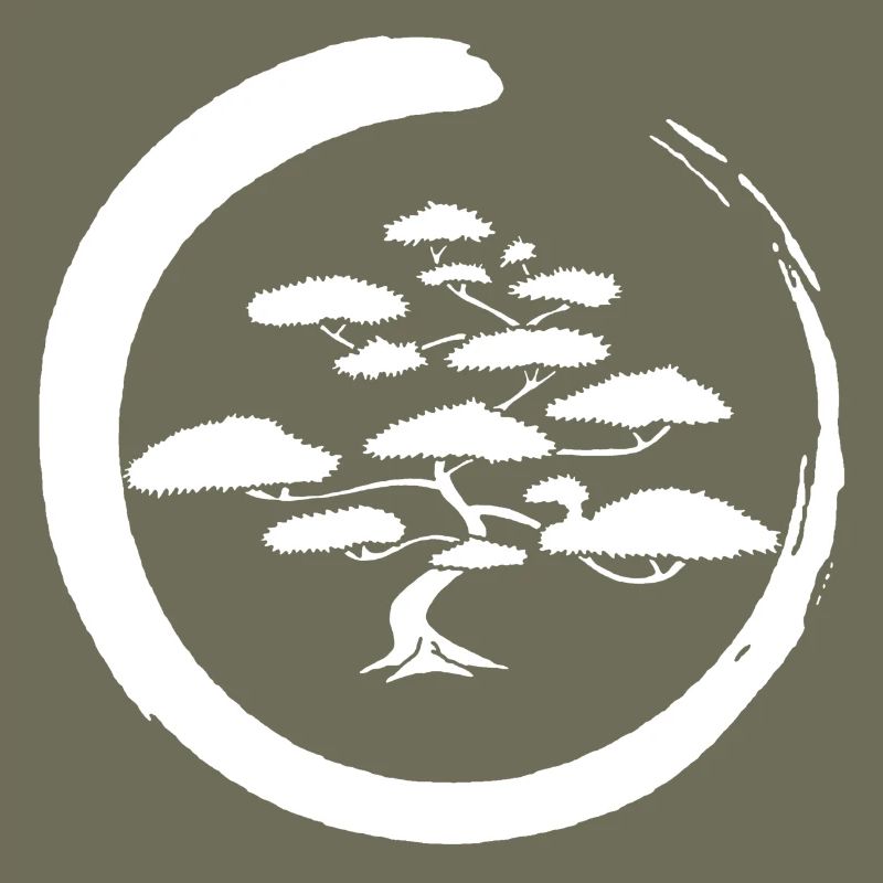 Weißer japanischer Baum