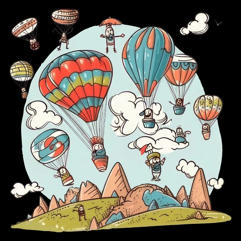 Doodle ballon