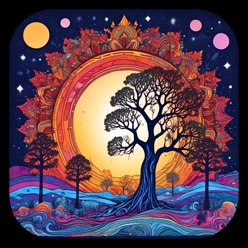 Germanic and Viking World Tree Yggdrasil