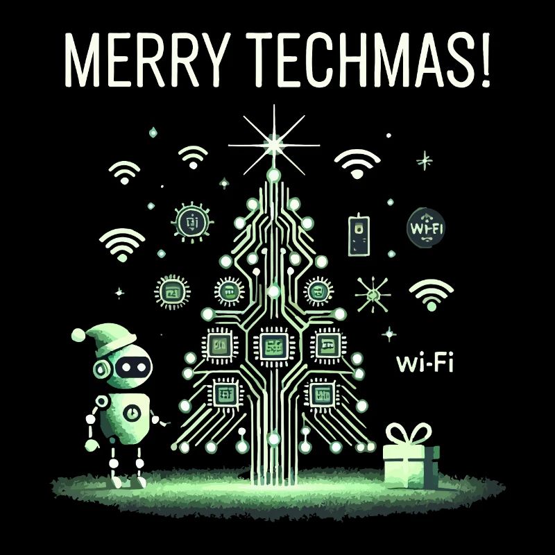 Merry Techmas - Robots et Circuit Noël