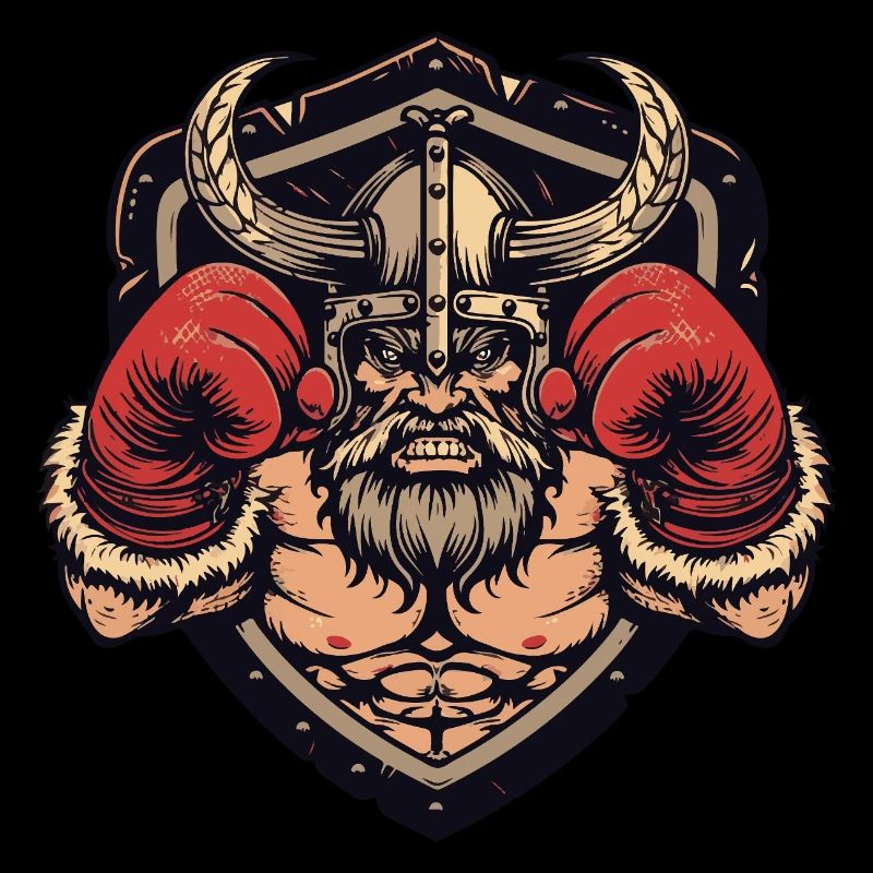 Wikinger Boxer MMA Logo