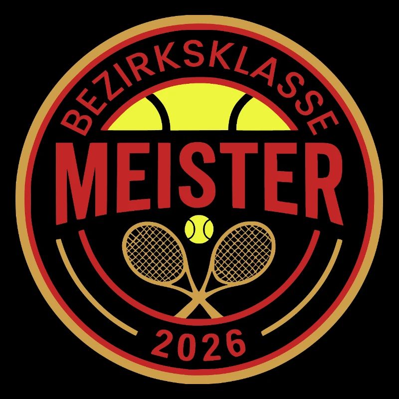 Tennis Champion 2026, District Class Champion Mug