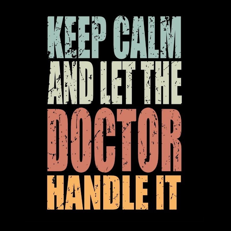 Keep Calm Arzt Spruch Arzt Geschenk