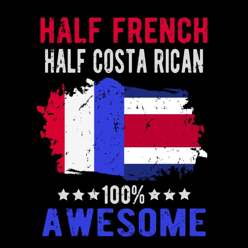 Moitié Français moitié Costaricienne