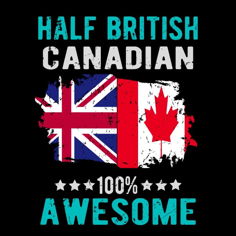 Moitié britannique moitié canadien