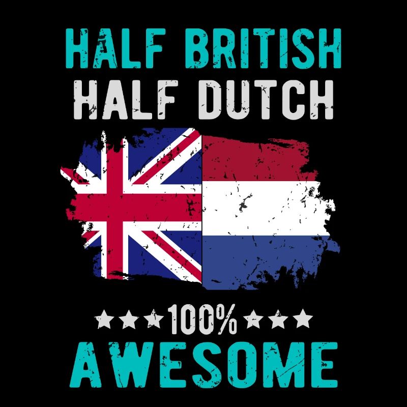 Moitié britannique moitié néerlandais
