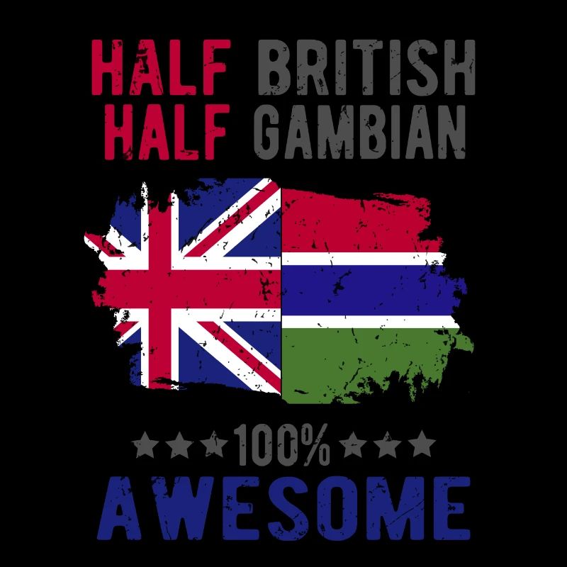 Half British Half Gambian