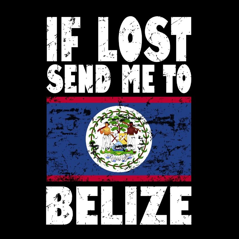 Belize Flagge Spruch