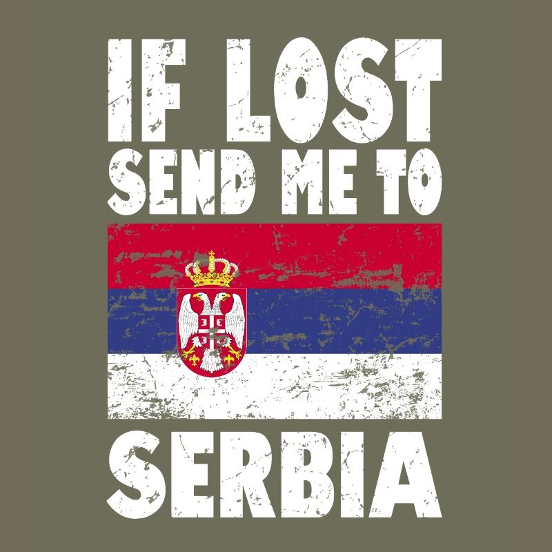 Slogan du drapeau de la Serbie