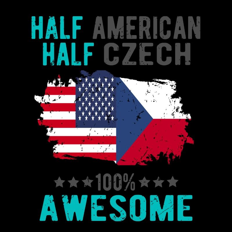 Halb Amerikaner Halb Tscheche