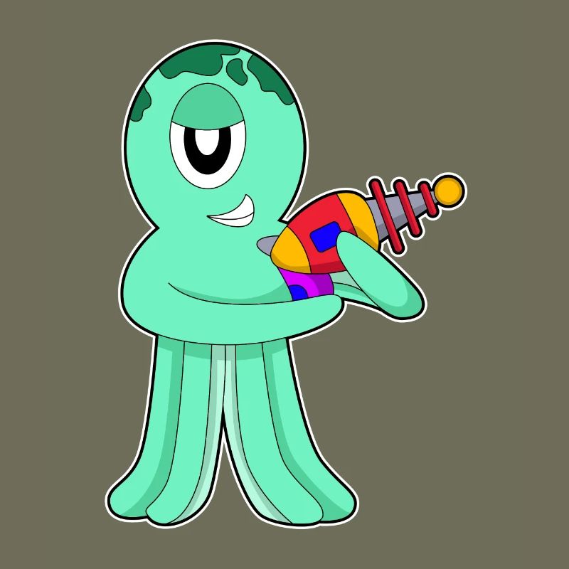 Krake Alien