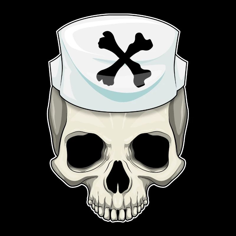 Totenkopf Krankenschwester