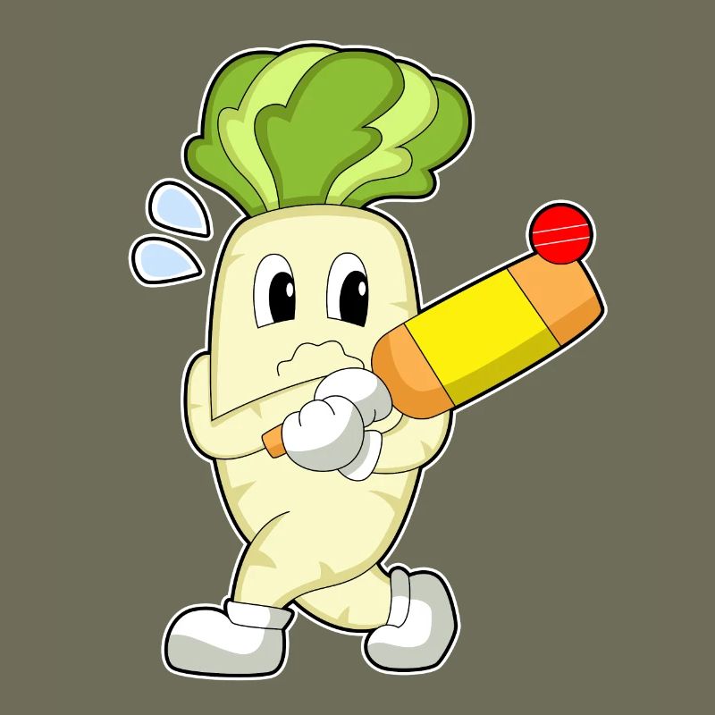 Radieschen Cricket Cricketschläger