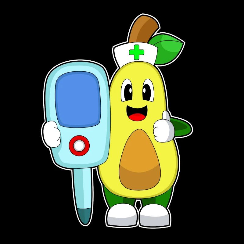 Avocado Nurse Clinical Thermometer