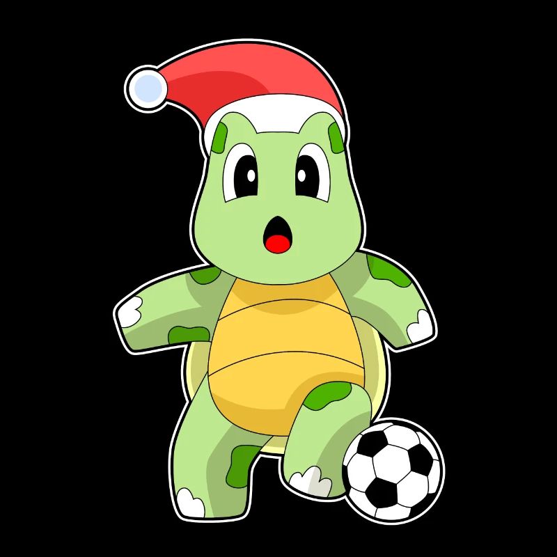 Turtle Christmas Soccer