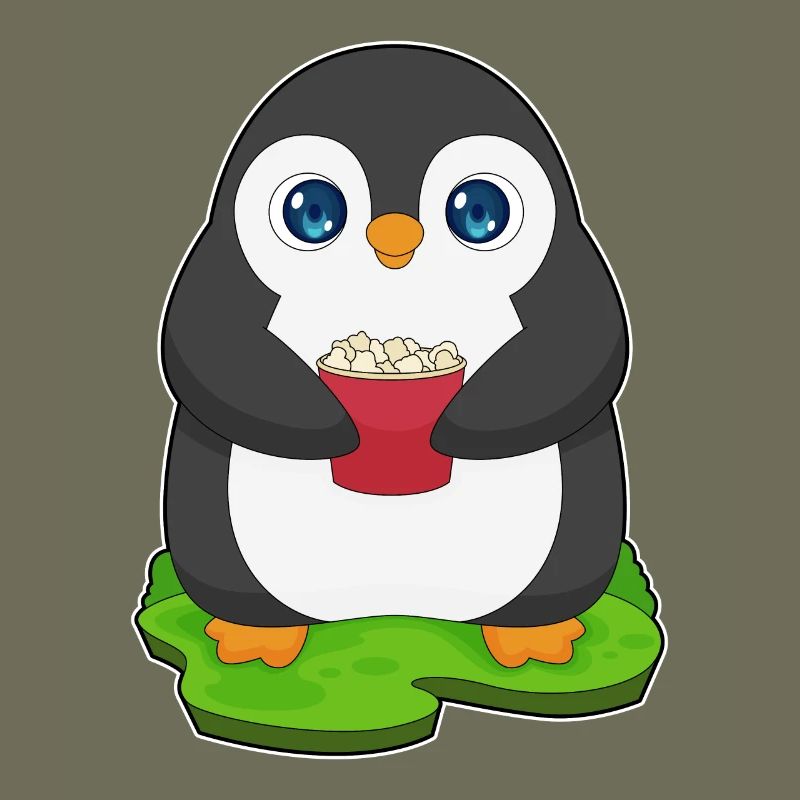 Pop-corn pingouin