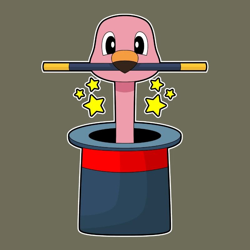 Flamingo Wizard Wand