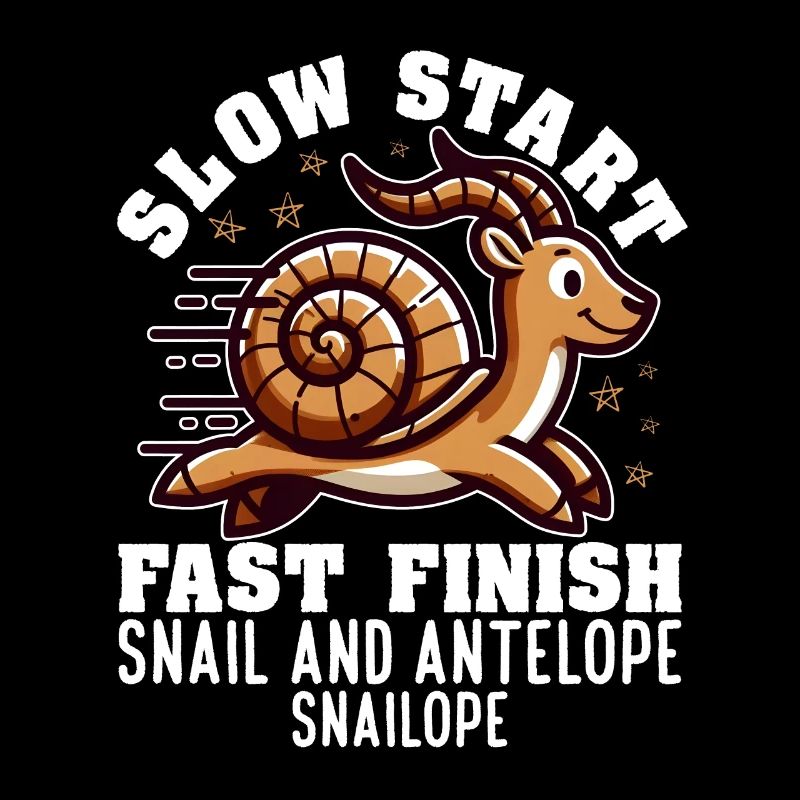 DÉMARRAGE LENT, FINITION RAPIDE - ESCARGOT ET ANTILOPE