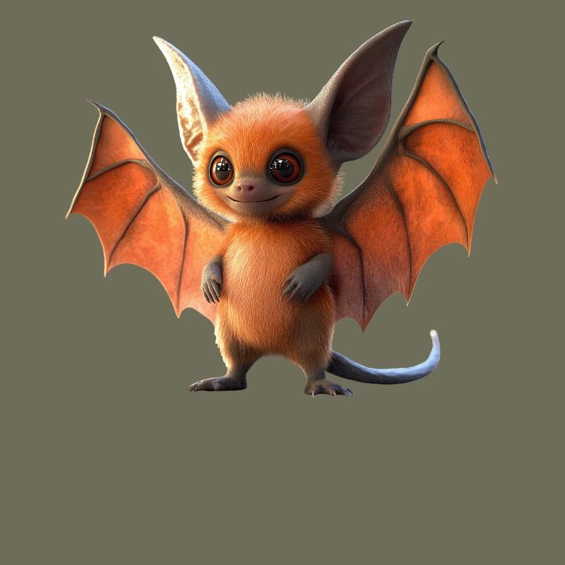 Bat Flying Fox Vampire Bat Cute Fledemice