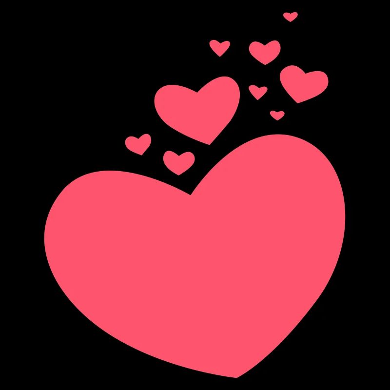 Small and big hearts