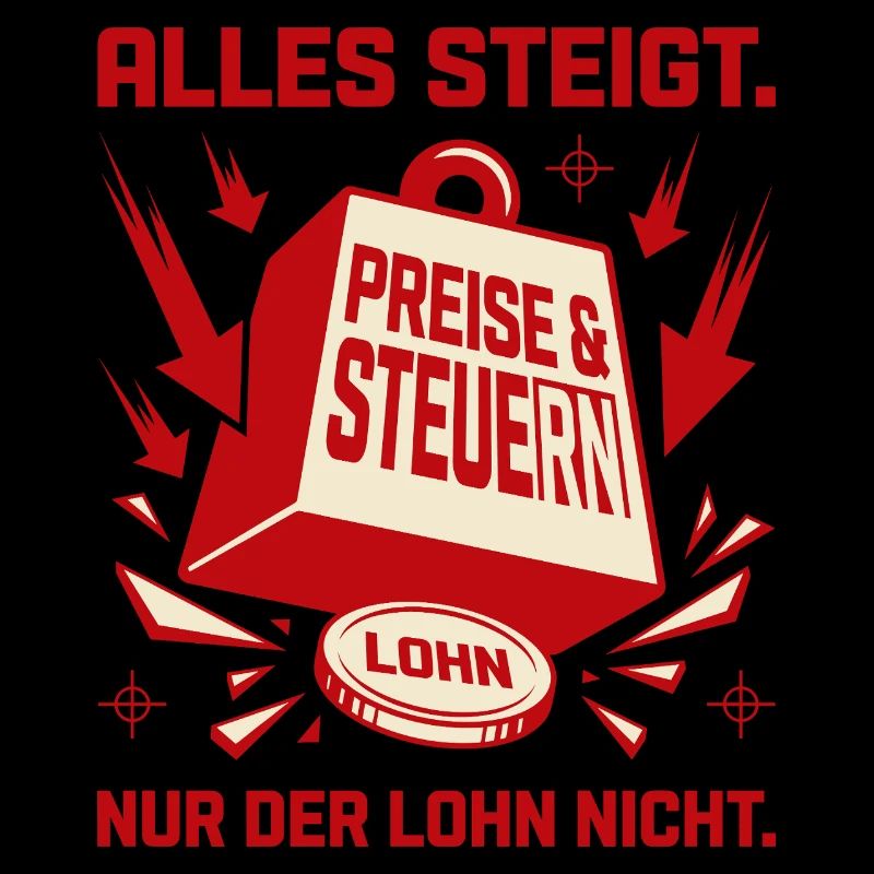 Everything rises except the wages