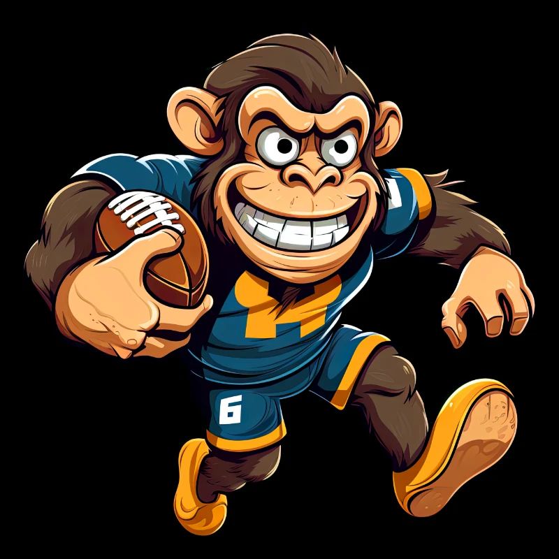 Rugby Monkey