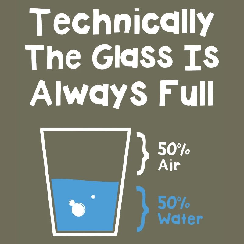 Technically The Glass Is Always Full