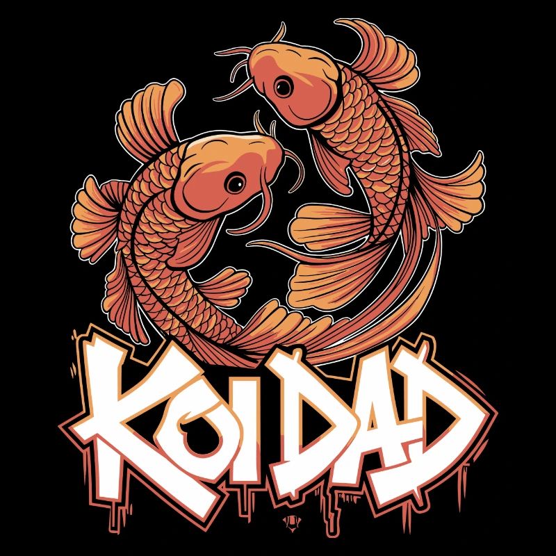 Proud koi lover with style