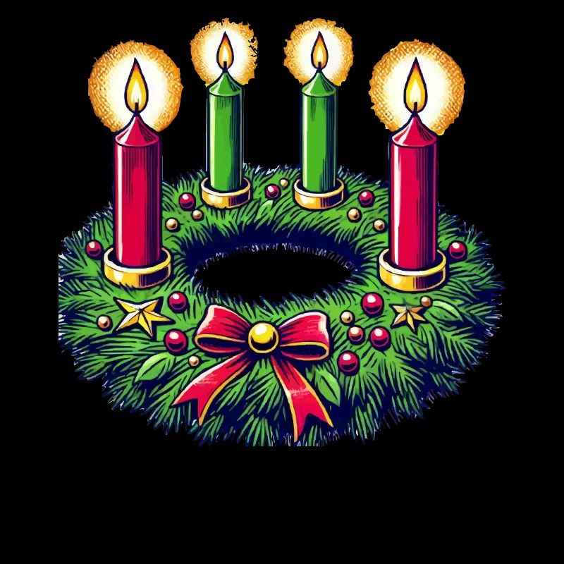 Couronne de l’Avent de Noël