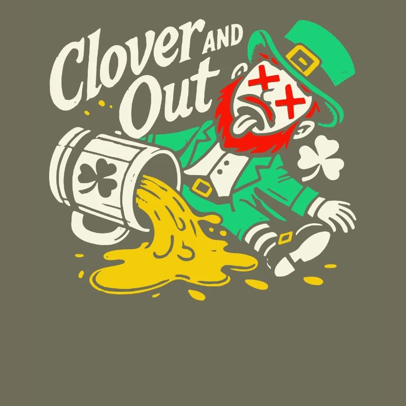Trèfle de la Saint-Patrick et plaisir