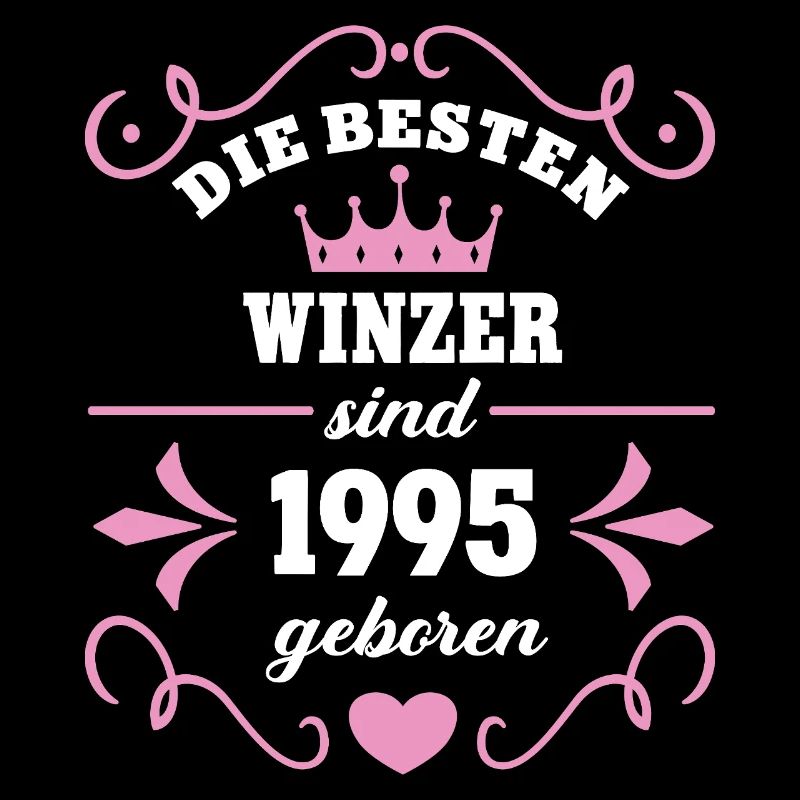 Geburtstag 1995 Winzerin Winzer Kollegen Winzerei